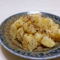赤い電話's cooksnap of when they made アンチョビガーリックのポテト.