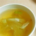 あさここなっつ's cooksnap of when they made 即席レタススープ☆.