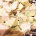 はなきたく's cooksnap of when they made 蒸し鶏とアボカドのヨーグルトサラダ.