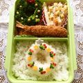 vivian☆'s cooksnap of when they made ☆お弁当にホワイトクリスマスリース☆.