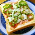 1072gou's cooksnap of when they made 簡単☆ピザトースト.
