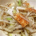 Giabbico's cooksnap of when they made もやしとちくわのナムル(o^^o).