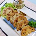 みっちゃん❇️68's cooksnap of when they made れんこんの豚ひき肉の挟み焼き.