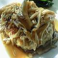 Pink-Bambi's cooksnap of when they made 和風きのこたっぷりソースのハンバーグ★.