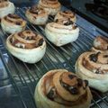 kuriemon's cooksnap of when they made ☆さくさくシナモンロール☆スコーン風味☆.