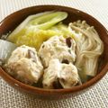 簡単手抜きママ's cooksnap of when they made 今夜は鍋！ジューシーな鶏団子♪.