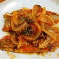 mami＆yu's cooksnap of when they made 小あじのトマト煮.
