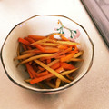 yuuu26's cooksnap of when they made ✿簡単＆覚えやすい✿きんぴらごぼう.