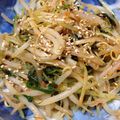 1094403's cooksnap of when they made 水菜ともやしのナムル.