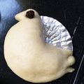 ４番目's cooksnap of when they made 簡単成形☆はとパン.