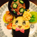 なみつん。's cooksnap of when they made 幼稚園のお弁当☆ふなっしーおにぎり☆.