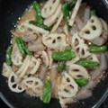 ひろにゃんすけ's cooksnap of when they made ししとうと蓮根の味噌炒め.