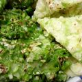 cocozoe's cooksnap of when they made 超簡単！モチモチネギ焼き～チヂミ風～.