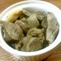waku711's cooksnap of when they made しっとりやわらか☆砂肝のコンフィー☆.