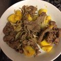 よちぼんやん's cooksnap of when they made 牛肉とじゃがいものガーリックソテー.