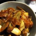 ayachappy's cooksnap of when they made ✽フライパンで♪甘辛鶏ごぼう✽.