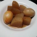 かそ。's cooksnap of when they made 大根と卵のピリ辛こってり煮.