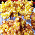 ひろろろろんz's cooksnap of when they made 甘くてサクサク♪　とうもろこしのかき揚げ.