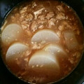 キャラメグ♪'s cooksnap of when they made ★すき焼きの残り汁でそぼろあん　*Ym*.