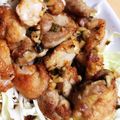 ayaka719's cooksnap of when they made 鶏モモ肉のカリカリ甘辛酢ソ−スかけ.