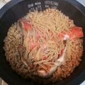 クックHJ9XZ8☆'s cooksnap of when they made 炊飯器にお任せの金目鯛炊き込みご飯.