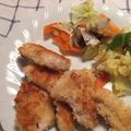 mxxxe's cooksnap of when they made 鶏胸肉で揚げないチキンカツレツ.