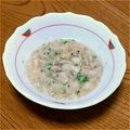 msft5632's cooksnap of when they made 離乳食*中期『ブロッコリーと麩のだし煮』.
