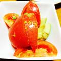 sug8's cooksnap of when they made 混ぜるだけ♪トマトとアボガドの和風サラダ.