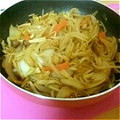 りこぴよくくぱ's cooksnap of when they made ★新玉ねぎ＆野菜焼肉のたれマヨ炒め★.