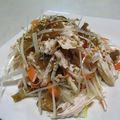 コッコおこ's cooksnap of when they made ねぎとささ身のザーサイ中華和え.
