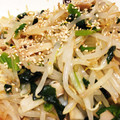 lucey☆girl's cooksnap of when they made あと1品に、モヤシとほうれん草のナムル.