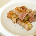 まゆみこ☆'s cooksnap of when they made みょうがのベーコン巻き.
