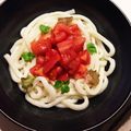なつき☆ミ's cooksnap of when they made 冷たいトマトうどん　蜂蜜醤油味♪.