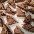 くろくろくらくろすけ's cooksnap of when they made HM★簡単♪チョコアーモンドスコーン.
