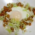 いいかげん減塩料理's cooksnap of when they made 簡単１人ランチ♬目玉焼き納豆丼♡.