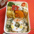 ごりごりら's cooksnap of when they made ☆お弁当にホワイトクリスマスリース☆.
