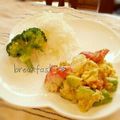 shima♪200's cooksnap of when they made アボカドと卵の炒め物.