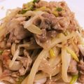 ♡あきき♡'s cooksnap of when they made 塩麹豚＆炒めネギの絶品アレンジ焼きうどん.