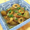 さとみわ's cooksnap of when they made 大根とちくわのインド風♪.