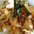 手作り★ママ's cooksnap of when they made 簡単〜我が家の牛丼.