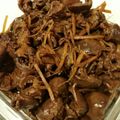 LOUISTERESA's cooksnap of when they made 鶏ハツの甘辛生姜煮.
