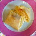 チームひとり's cooksnap of when they made 簡単☆HMと市販プリンでプリンクレープ.