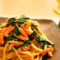おおさわ潤's cooksnap of when they made ほっこり✿鮭の塩バターパスタ.