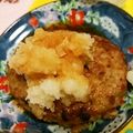 あまいこびと's cooksnap of when they made わが家大人気の大根おろしハンバーグ♡.