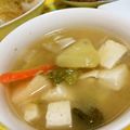 あまいこびと's cooksnap of when they made さつまいものお味噌汁♡.