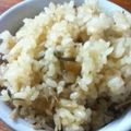hinato母's cooksnap of when they made 簡単☆なめたけ塩昆布炊き込みご飯.