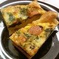 どくろパンダ☆'s cooksnap of when they made ほうれん草とベーコンのキッシュ.