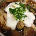 hirokomoko's cooksnap of when they made とろろとろ～ん♡ナスのキムチ鍋.