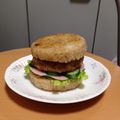 Seven☻'s cooksnap of when they made ライスバーガー.