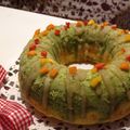 TkrNot's cooksnap of when they made ミキサーで♪カラフル野菜の林檎ケーキ♡.